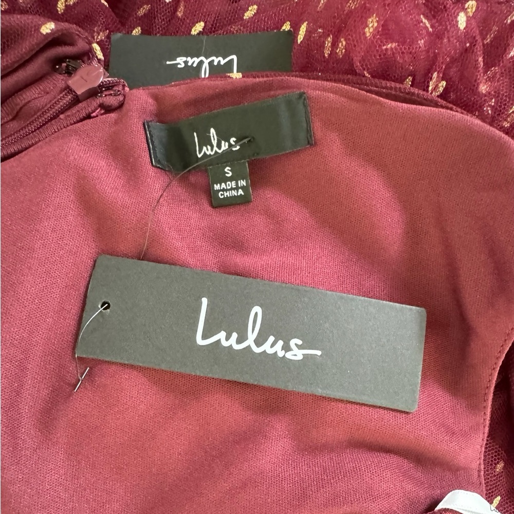 NWT Lulu’s Tiered Party Dress - Picture 6 of 14